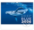 Nástěnný kalendář Deep Blue 2026 (Helma). Helma, 2025