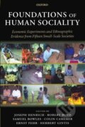 Kniha: Foundations of Human Sociality (Joseph Henrich). OUP Oxford, 2004