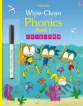 Kniha: Wipe-clean Phonics book 1 (Mairi Mackinnon). Usborne, 2016