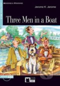 Kniha: Reading & Training Three Men in a Boat + audio CD (Klapka Jerome Jerome). Black Cat, 2007