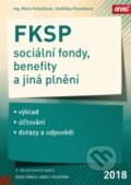 FKSP, sociální fondy, benefity a jiná plnění 2018 - Jindřiška Plesníková, Marie Krbečková, ANAG, 2018