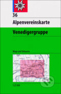 Kniha: Venedigergruppe 1:25 000 (Alpy Praha). Alpy Praha