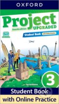 Kniha: Project 3 (4th Edition Upgraded) - Students book with online practice (Tom Hutchinson). Oxford University Press
