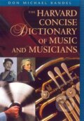 Kniha: HARVARD CONCISE DICT OF MUSIC (Don Michael Randel). De Gruyter, 2002