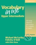 Kniha: Vocabulary in Use: Upper-Intermediate: Student´s Book with answers (Michael McCarthy). Cambridge University Press, 1997