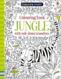 Kniha: Colouring Book Jungle with Rub Down Transfers (Sam Smith). Usborne, 2018