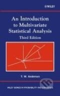 Kniha: Multivariate Statistical Analy (Anderson). John Wiley & Sons, 2003