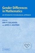 Kniha: Gender Differences in Mathematics (Ann Gallagher). Cambridge University Press, 2013