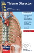 Kniha: Thieme Dissector Volume 1 (Vishram Singh). Thieme Medical Publishers, 2024