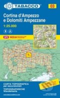 Kniha: Cortina d'Ampezzo 1:25 000 (Alpy Praha). Alpy Praha