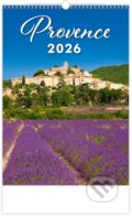 Nástěnný kalendář Provence 2026 (Helma). Helma, 2025