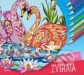 Kniha: Zvířata: omalovánky (Andrea Brázdová)