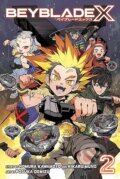 Kniha: Beyblade X, Vol. 2 (Hikaru Muno a Homura Kawamoto). Viz Media, 2025