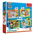 Puzzle: 4v1 Paw Patrol (Trefl). Trefl, 2025