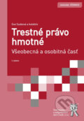 Kniha: Trestné právo hmotné (Eva Szabová). Aleš Čeněk, 2025