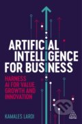 Kniha: Artificial Intelligence for Business (Kamales Lardi). Kogan Page, 2025