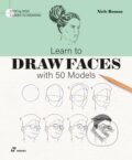 Kniha: Learn To Draw Faces With 50 Models (Niels Roman). , 2025