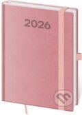 Denní diář Print Pop 2026 (růžový) (Helma). Helma, 2025