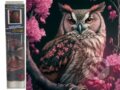 Výr a sakura 30 x 40 cm (SMT Creatoys s.r.o.). SMT Creatoys s.r.o., 2025
