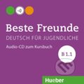 Beste Freunde B1/1: Audio-CD zum Kursbuch - Manuela Georgiakaki, Elisabeth Graf-Riemann, Anja Schümann, Christiane Seuthe, Max Hueber Verlag, 2015