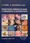 Kniha: Praktická dermatologie v obrazech a schématech (Zdeněk Vlašín a Hana Jedličková). Maxdorf, 2025