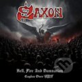 Hudobné CD: Saxon:  Hell, Fire And Damnation - Eagles Over Hellfest (Warner Music). Warner Music, 2025