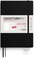 Weekly Planner & Notebook 2026 Medium (A5) 18 Months Black (Leuchtturm1917). Leuchtturm1917, 2025
