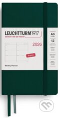 Weekly Planner 2026 Pocket (A6) Forest Green (Leuchtturm1917). Leuchtturm1917, 2025