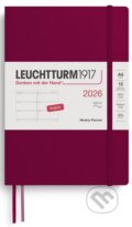 Weekly Planner 2026 Medium (A5) Port Red (Leuchtturm1917). Leuchtturm1917, 2025