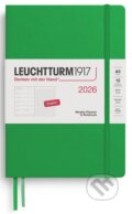 Weekly Planner & Notebook 2026 Medium (A5) Spring Leaf - tečkovaný (Leuchtturm1917). Leuchtturm1917, 2025