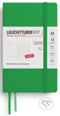 Weekly Planner & Notebook 2026 Pocket (A6) Spring Leaf (Leuchtturm1917). Leuchtturm1917, 2025