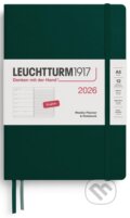 Weekly Planner & Notebook 2026 Medium (A5) Forest Green (Leuchtturm1917). Leuchtturm1917, 2025
