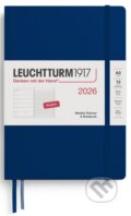Weekly Planner & Notebook 2026 Medium (A5) Navy (Leuchtturm1917). Leuchtturm1917, 2025