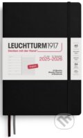 Weekly Planner & Notebook 2026 Medium (A5) 18 Months Black (Leuchtturm1917). Leuchtturm1917, 2025