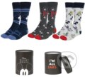 Set 3 párov panských ponožiek Disney - Mickey mouse: Postavy a nápisy (veľkosť EU 38-45) (). , 2025
