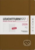 Weekly Planner & Notebook 2026 Medium (A5) Spice Brown (Leuchtturm1917). Leuchtturm1917, 2025