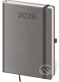 Týdenní diář Print Pop 2026 (šedý) (Helma). Helma, 2025