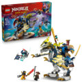 Spoločenská hra: LEGO® NINJAGO® 71843 Rogue a robotický dračí jazdec (LEGO). LEGO, 2025
