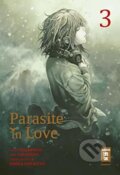 Kniha: Parasite in Love 03 (Miaki Sugaru a Yuuki Hotate). Egmont Manga, 2021