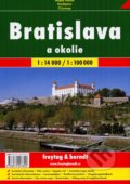 Bratislava a okolie 1:14 000, 1:100 000, 2018
