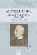 Kniha: Andrej Hlinka: Prejavy a články II. 1918 - 1938 (Róbert Letz). Post Scriptum, 2025