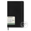 Moleskine – 12-mesačný týždenný horizontálny diár 2026 - čierny (Moleskine). Moleskine, 2025
