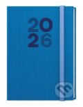Denní diář 2026 David Vigo A5 modrá (Baloušek). Baloušek, 2025
