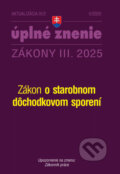 Kniha: Aktualizácia III/3 - Zamestnanosť a pobyt cudzincov (Poradca s.r.o.). Poradca s.r.o., 2025