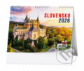 Slovensko 2026 - stolní kalendář (Baloušek). Baloušek, 2025