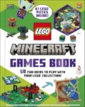 Kniha: LEGO Minecraft Games Book (Julia March). Dorling Kindersley, 2025