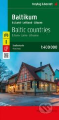 Baltské štáty 1: 400 000 (freytag&berndt). freytag&berndt, 2025
