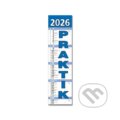 Nástenný kalendár Praktik 2026 (modrý) (Spektrum grafik). Spektrum grafik, 2025