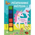 Kniha: Pečiatkovanie prstíkmi: Jednorožec (Jiri Models SK). Jiri Models SK, 2025