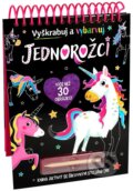 Kniha: Jednorožci: Vyškrabuj a vybarvuj (Autorský kolektív). Alicanto, 2025